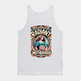 "Radiant Motherhood" design Tank Top